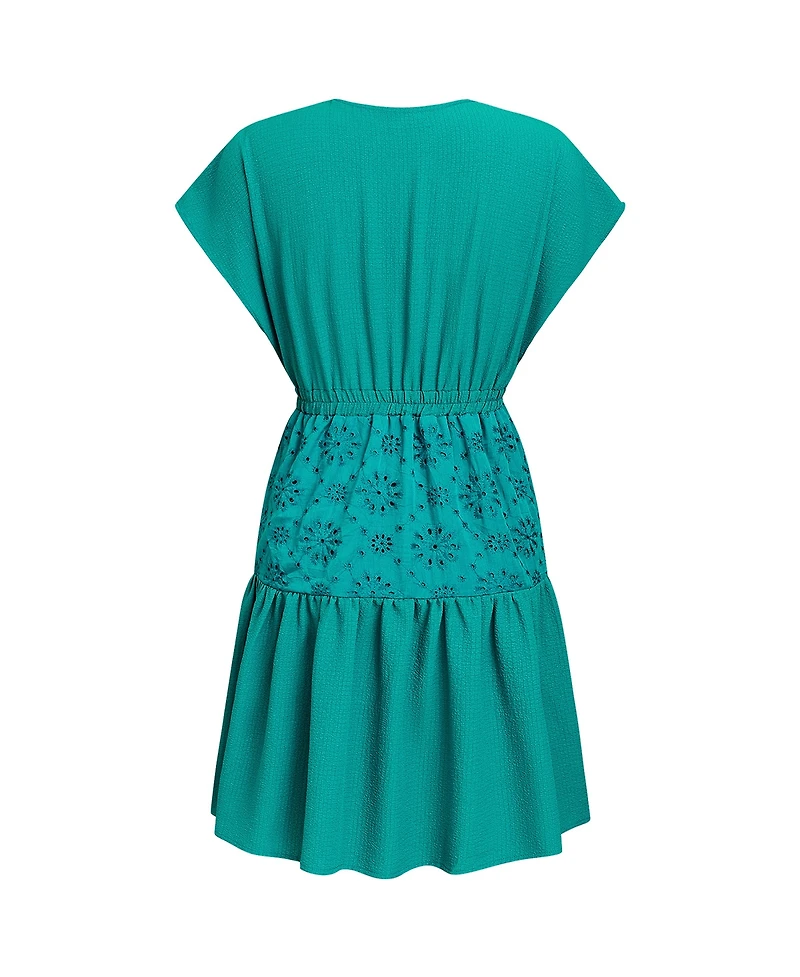 Cupshe Women's Lake Day Reset Mini Beach Dress