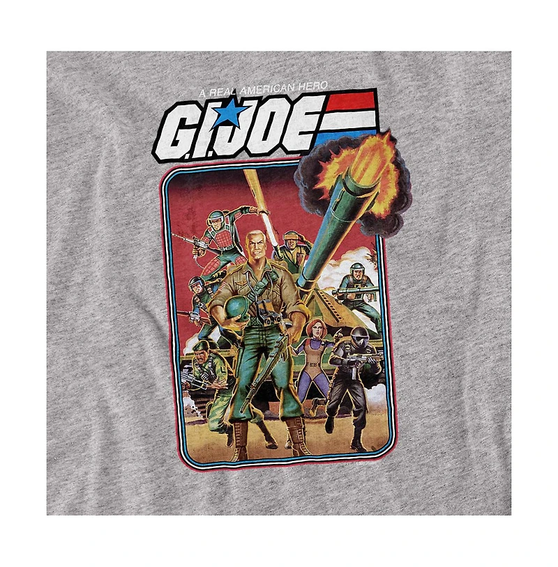 Logovision Men's G.i. Joe Hero Group T Shirt