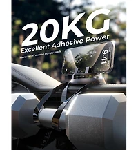 Lisen 360degree(s) Dashboard Phone Holder for Car, Rotating Cell Phone Mount with One-Hand Operation, Stable Non-Slip Base for iPhone, Samsung