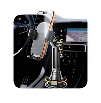 Lisen Car Cup Holder Phone Mount, Adj Long Neck 360degree(s) Phon Holder for Car, Stable Dashboard-Free Mount for iPhone, Samsung, Truck, Golf Cart