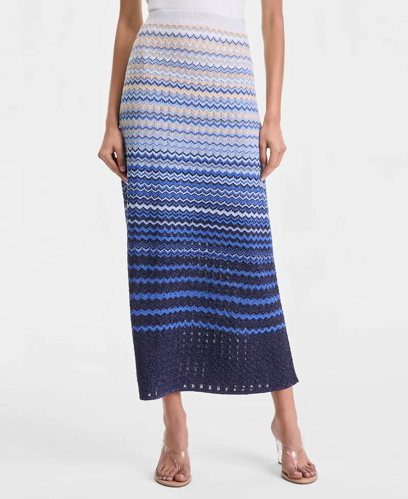 I.n.c. International Concepts Women's Ombre Sweater Skirt, Macy's Exclusive