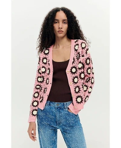 Desigual Women's crochet cardigan