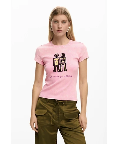 Desigual Women's Printed short sleeve t-shirt