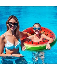 Gnuadz Inflatable Pool Floats Fruit Swim Rings Adults Kids 4 Pack