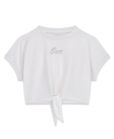 Guess Girls 7-16 Short Sleeve T-Shirt with Knot