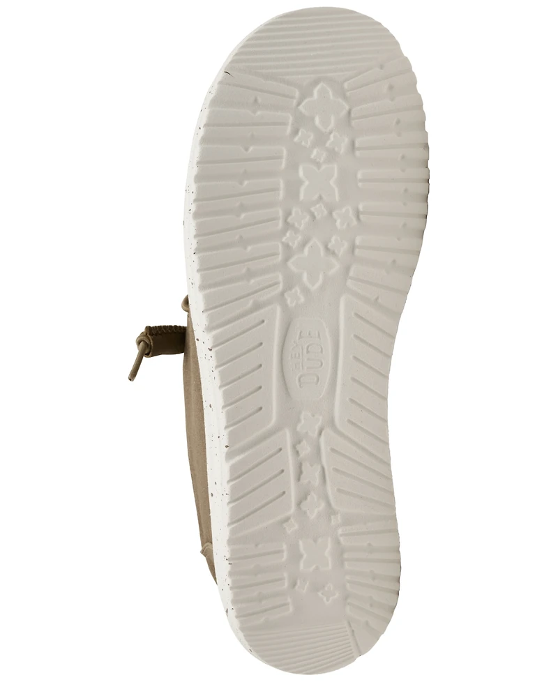 Hey Dude Women's Wendy Stretch Canvas Casual Moccasin from Finish Line