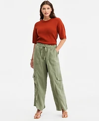 On 34th Women's Paperbag Cargo Pants, Macy's Exclusive