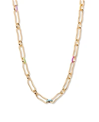 brook & york Gold-Tone Plated Del Mar Chain Necklace