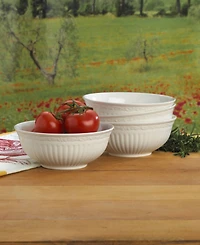 Mikasa Italian Countryside Fruit Dishes, Set of 4