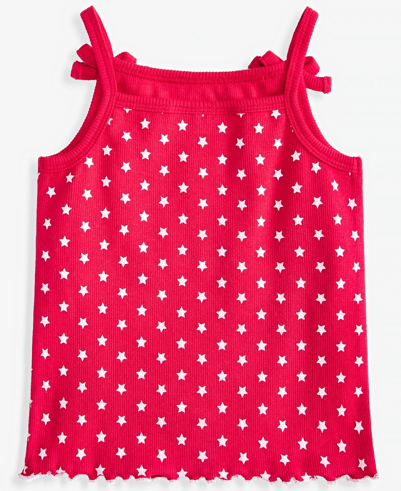 Epic Threads Toddler Girls' 12M-5T Star-Print Ribbed Tank Top, Macy's Exclusive