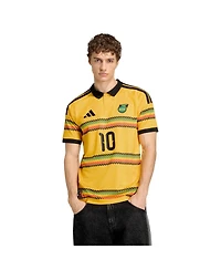 Adidas Men's Yellow Jamaica National Team Bob Marley Home 10 Replica Jersey
