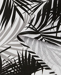 Creative Home Ideas Havanna Palm 13-Pc. Fabric Shower Curtain Set