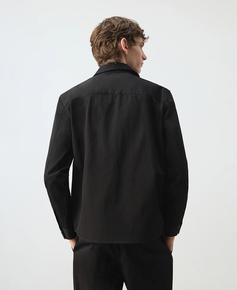 Mango Men's Pockets Overshirt