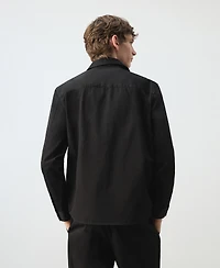 Mango Men's Pockets Overshirt