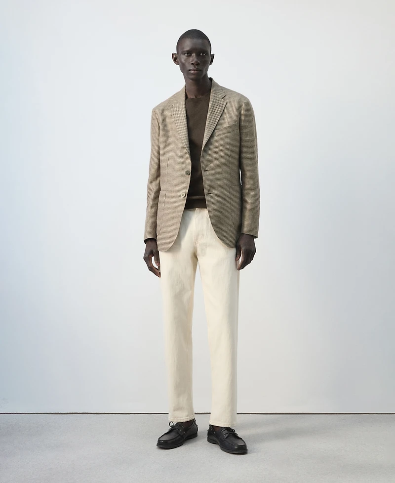 Mango Men's Patch Pockets Blazer
