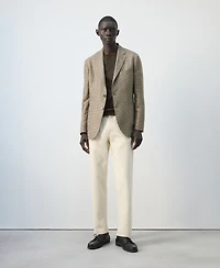Mango Men's Patch Pockets Blazer