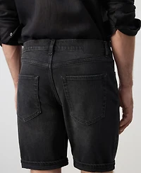 Mango Men's Slim-Fit Denim 9.45" Bermuda Shorts