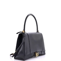 Pre-Owned Balenciaga New Medium Hourglass Top Handle Bag Leather