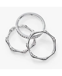 Alex and Ani Bamboo Trio Ring Set