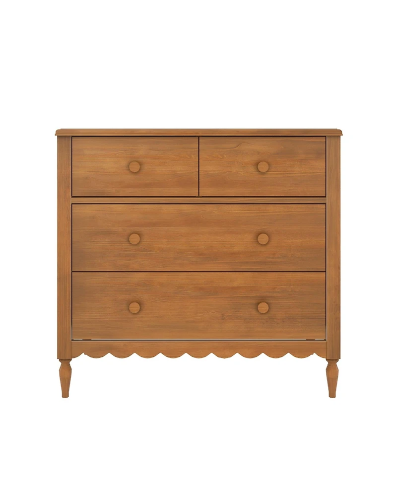 Max & Lily Charlotte 4 Drawer Dresser
