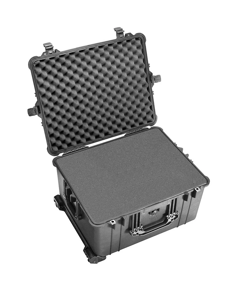 Pelican 1620 Watertight Hard Case with Cubed Foam Interior & Wheels