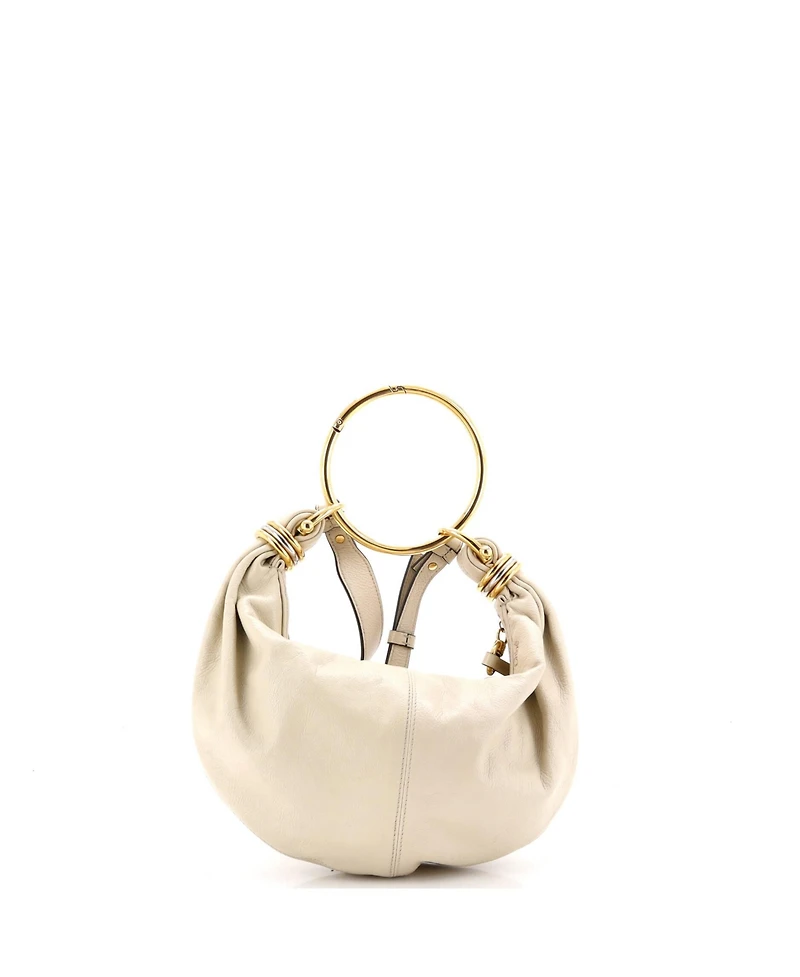 Pre-Owned Chloe Small Bracelet Hobo Bag Leather