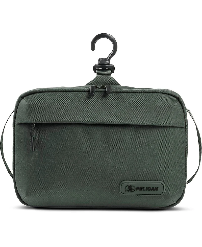 Pelican Atx 25" Waterproof Wheeled Check-In Travel Hard Case, Charcoal, with DK5 ModPak Toiletry Bag