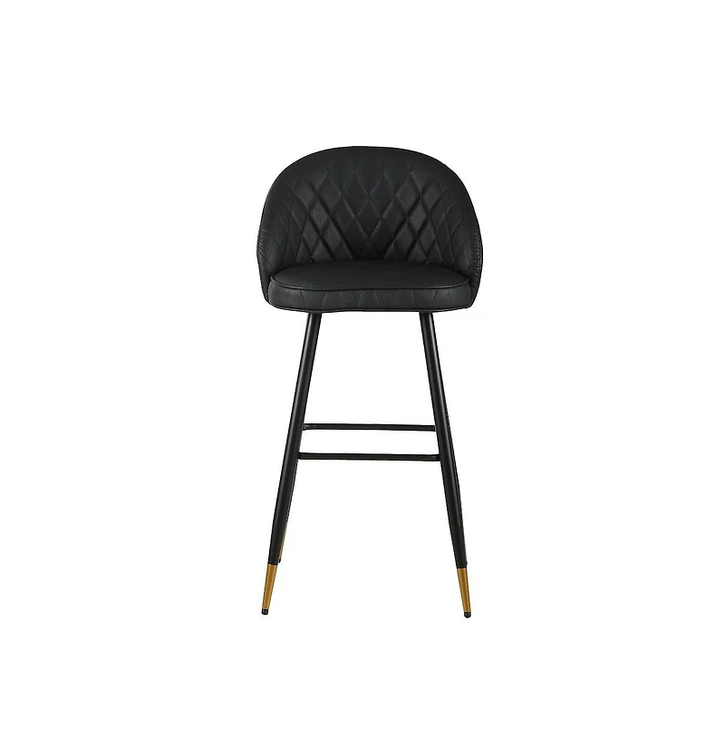New Classic Furniture Oliver Faux Leather Bar Chair (Set of