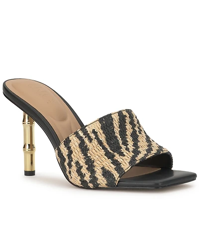 I.n.c. International Concepts Women's Bremley Raffia High Heel Dress Sandals, Macy's Exclusive