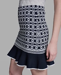 Bcbg Women's Sweater Knit Pull-On Mini Skirt