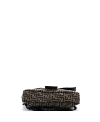 Pre-Owned Fendi Large Baguette Convertible Belt Bag Zucca Canvas with Canvas and Leather