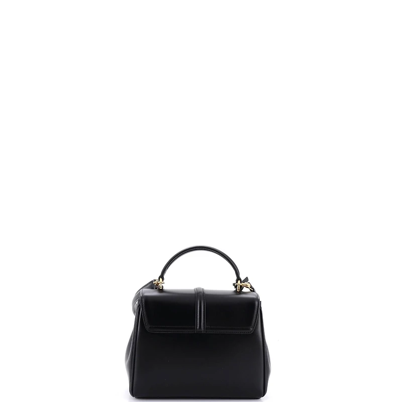 Pre-Owned Celine Mini 16 Top Handle Bag Smooth Calfskin