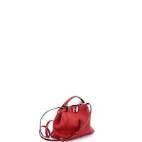 Pre-Owned Fendi Mini Peekaboo Bag Leather