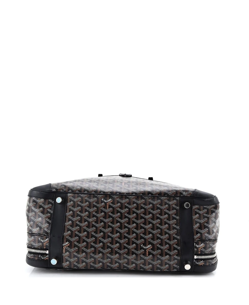 Pre-Owned Goyard Mm Ambassade Briefcase Coated Canvas