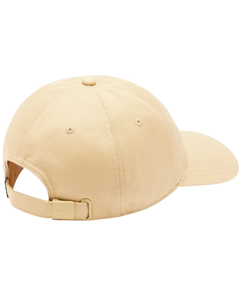 Lacoste Men's Adjustable Strap Twill Cap