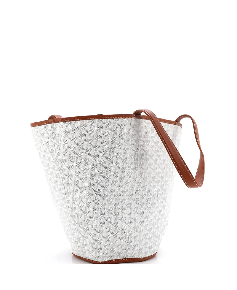 Pre-Owned Goyard Belharra Reversible Tote Coated Canvas