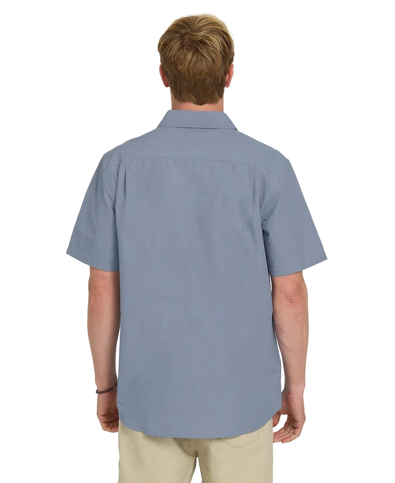 Quiksilver Men's Shore Break Classic Short-Sleeve Shirt
