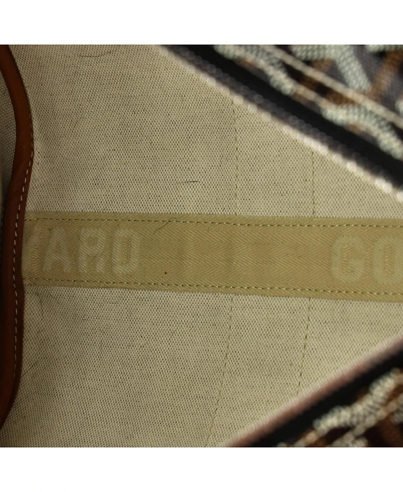 Pre-Owned Goyard 40 Barrel Sport Duffle Bag Coated Canvas