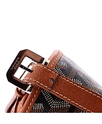 Pre-Owned Goyard Mm Belvedere Ii Messenger Bag Coated Canvas