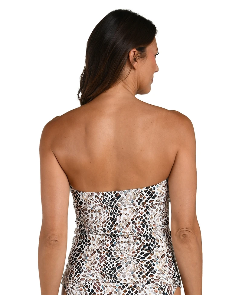 La Blanca Women's Wild Whispers Twist Bandini Swim Top