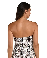 La Blanca Women's Wild Whispers Twist Bandini Swim Top