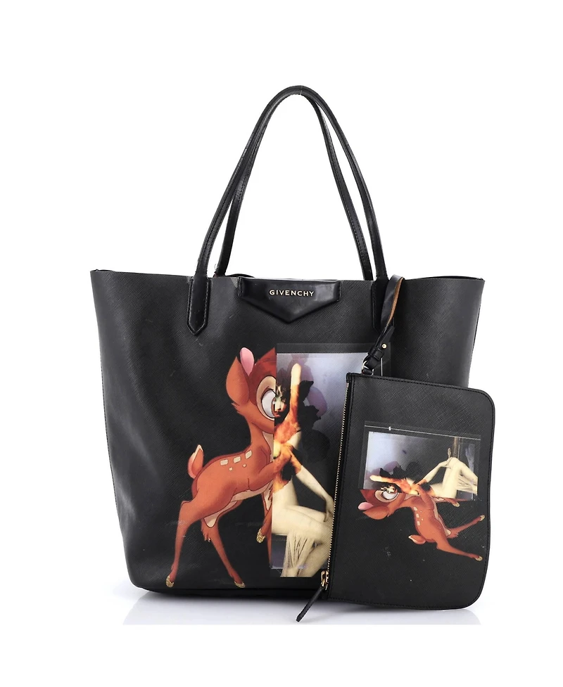 Pre-Owned Givenchy Large Antigona Shopper Printed Canvas