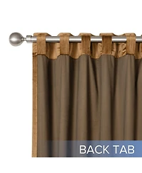 Velvet Room Darkening Back Tab Pair
