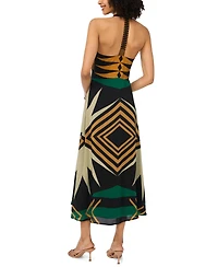 Vince Camuto Women's Racerback V-Neck Midi Dress
