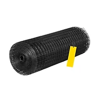 Sugift 24 in x 50 feet Galvanized Hardware Cloth 1 x 1 in Mesh Welded Wire Fence