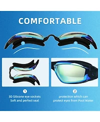 Gnuadz Swim Goggles Anti Fog No Leaking Adult