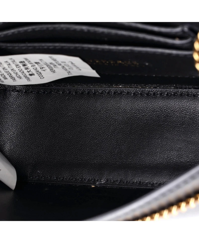 Pre-Owned Versace Virtus Clutch on Chain Leather
