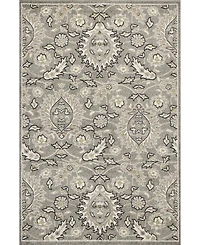 Kas Lucia Artisan 2750 Grey 5'3" x 7'7" Indoor/Outdoor Area Rug