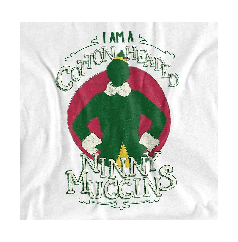 Elf Men's Cotton Headed T Shirt