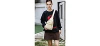 Small Sling Bag For Women Men Casual Crossbody Backpack